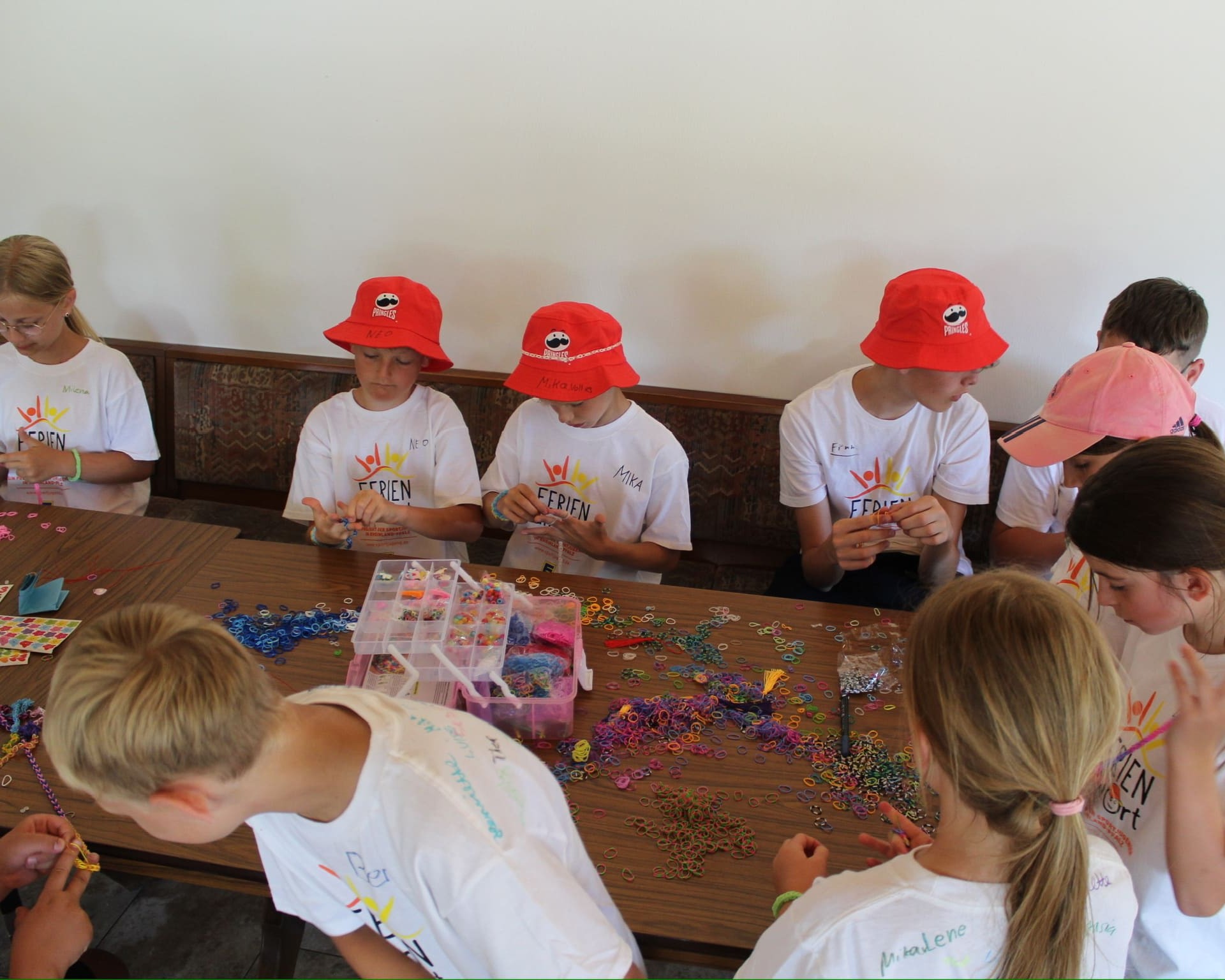 Mit Loombändern konnten wir alle begeistern