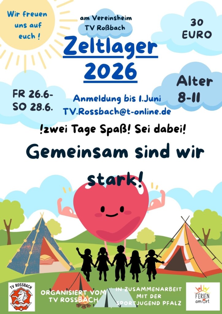 Zeltlager 2026